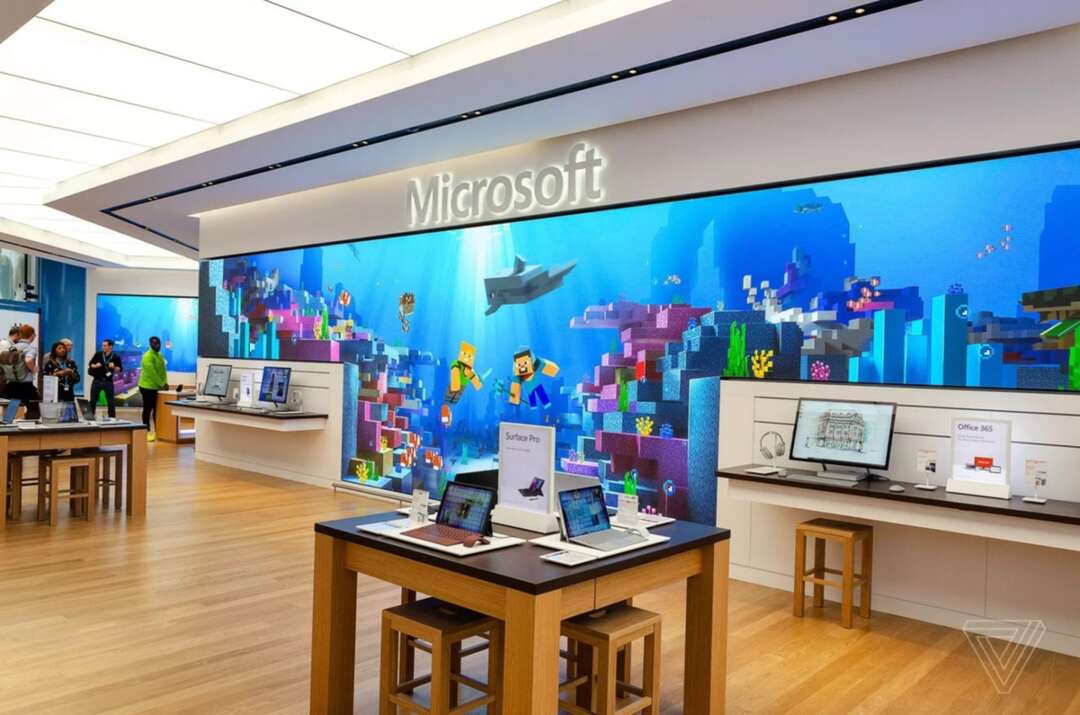 Microsoft تفتتح متجراً فخماً في لندن