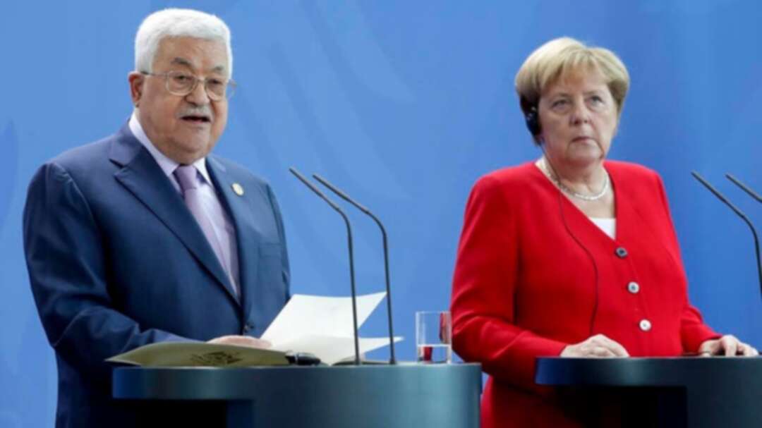 Merkel meets Palestinians’ Abbas for talks in Berlin