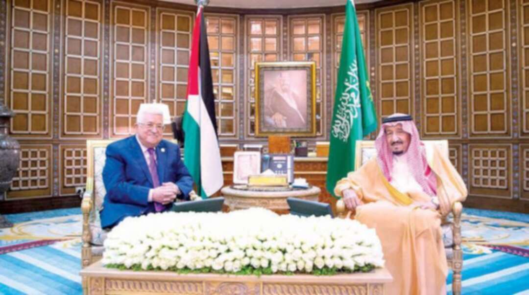 King Salman Confirms to Abbas Saudi Arabia’s Support for Palestinian Rights