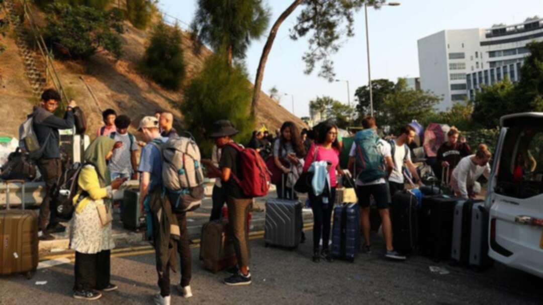 Rebellious students abandon occupation of Hong Kong campus