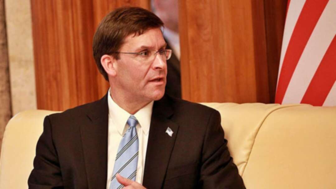 Iraq demonstrations ‘a telltale sign’: US Defense Secretary Esper