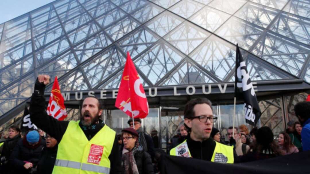 France’s Louvre shut by pension strikes