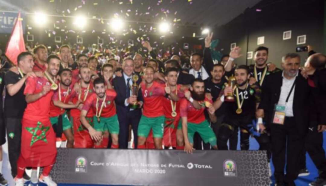 المغرب يتوج بكأس إفريقيا لكرة الصالات على حساب مصر