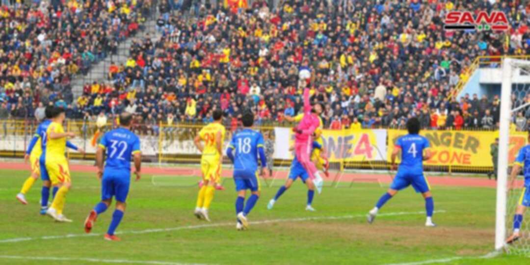 الدوري السوري: نادي تشرين في صدارة الترتيب