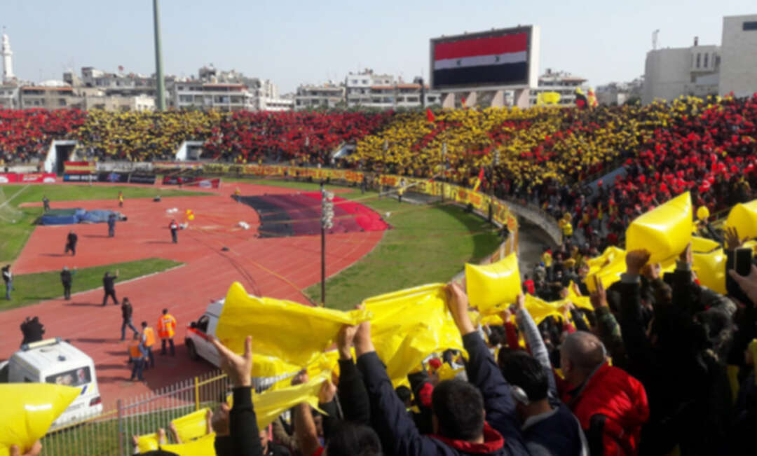 تشرين يتصدر الدوري السوري  في نهاية مرحلة الذهاب 