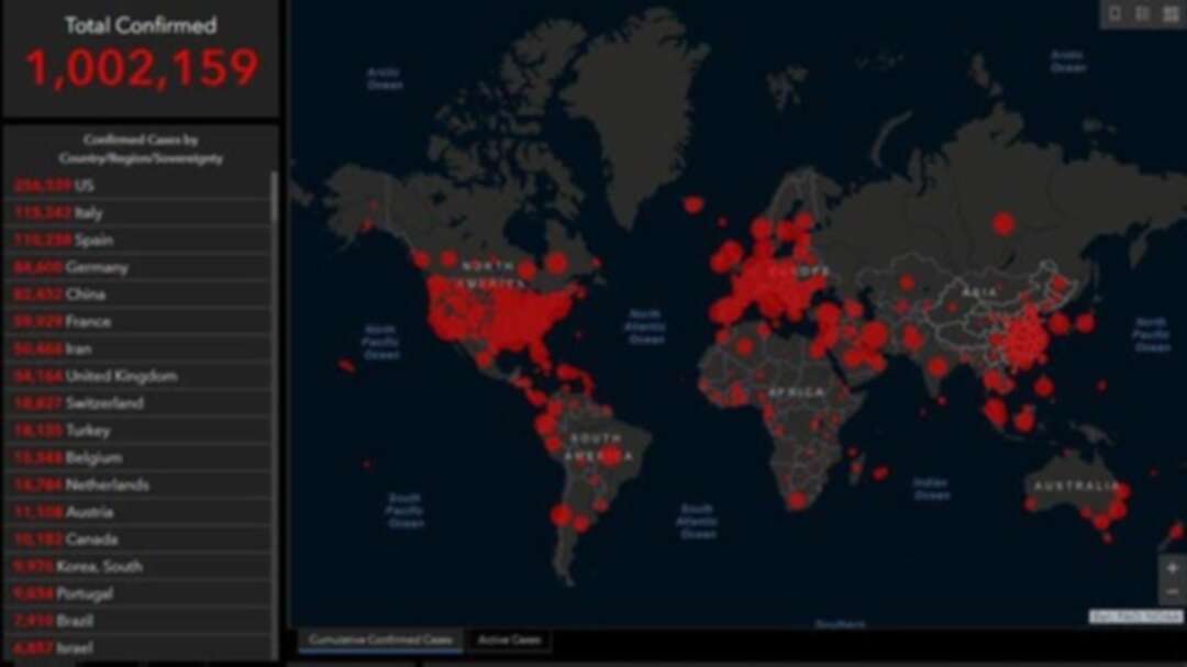 Global coronavirus cases cross the 1 million mark, death toll more than 50,000