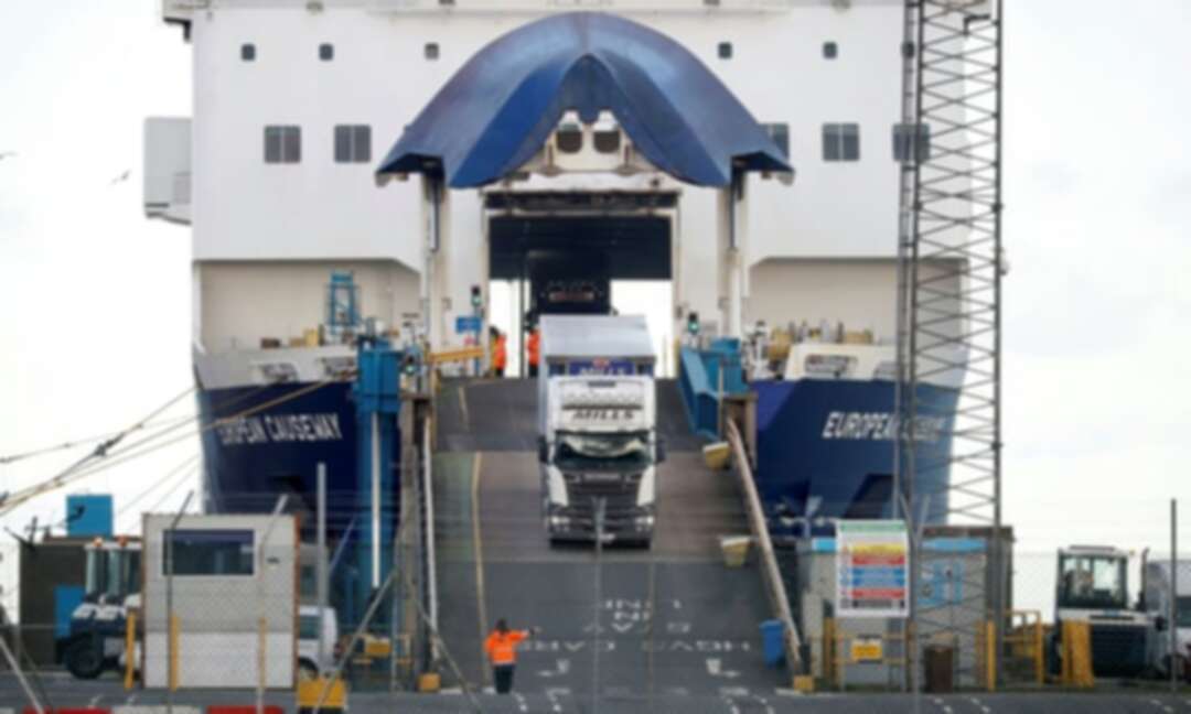 Northern Ireland suspends Brexit checks amid safety fears for port staff