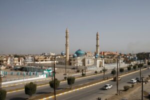 A view shows streets in Fallujah, Iraq February 3, 2021. (Reuters)