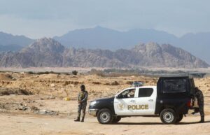 Egyptian Special Forces stand by the Red Sea resort of Sharm el-Sheikh to ensure security in the South Sinai Governorate, Egypt. (Reuters)