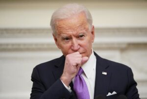 US President Joe Biden in Washington, DC, on January 21, 2021. (AFP)