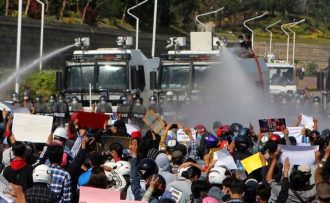 Myanmar security forces fired live rounds at anti-coup protesters: Medics