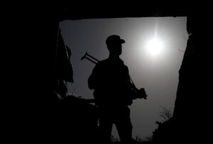 A fighter from the Free Syrian Army is seen in Yadouda area in Daraa, Syria May 29, 2018.REUTERS