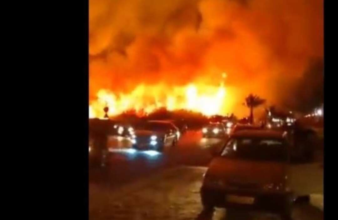 Massive fire erupts in southwestern Iran, cause unknown: Reports