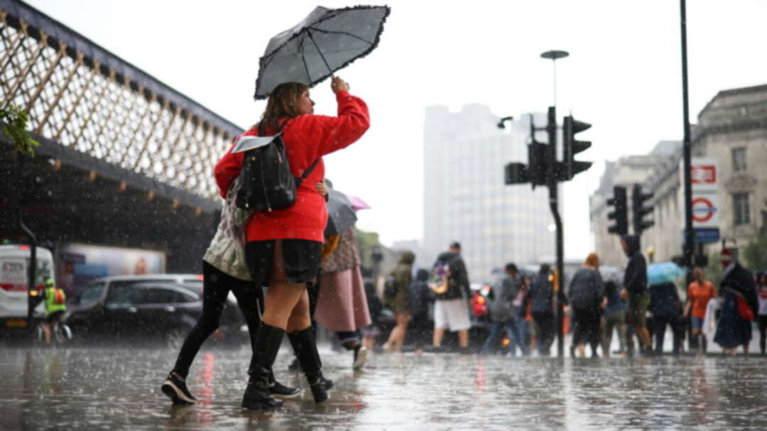 Floods hit London after heavy rain