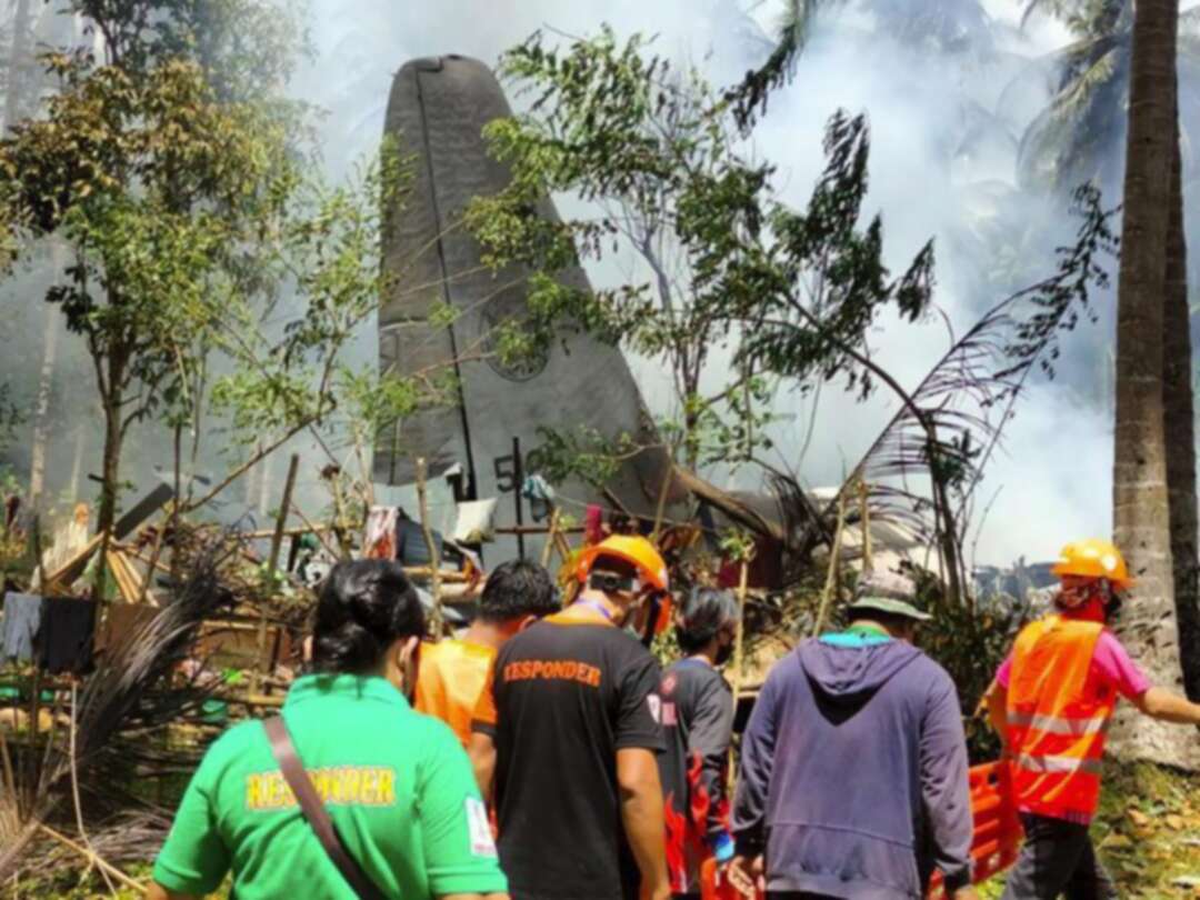 Philippine Military Plane Crashes With 96 People Aboard