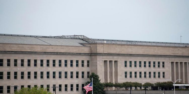 Pentagon in Arlington, Virginia, the United States. 