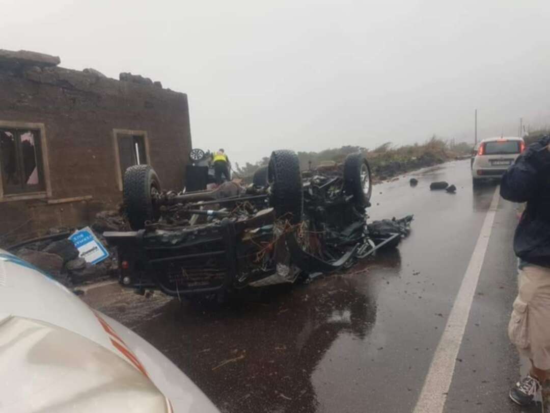 Two killed, nine injured as tornado hits Italian island