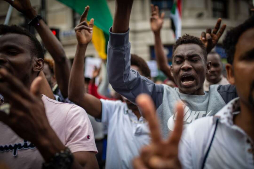 Sudanese protesters (File photo; Shutterstock)