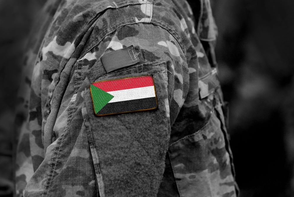 Sudan military-Flag of Sudan/Shutterstock