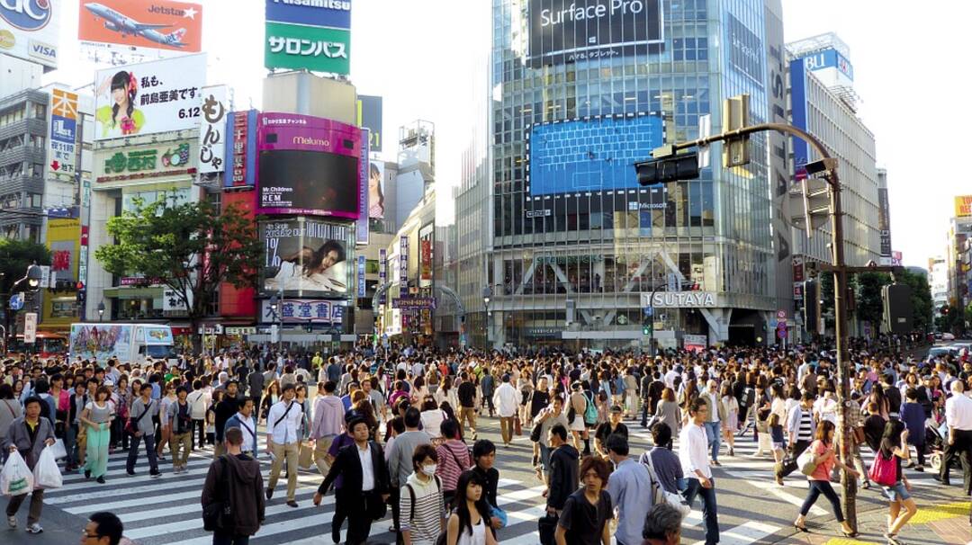 Crowded street in Tokyo in Japan (File photo: Pixabay)