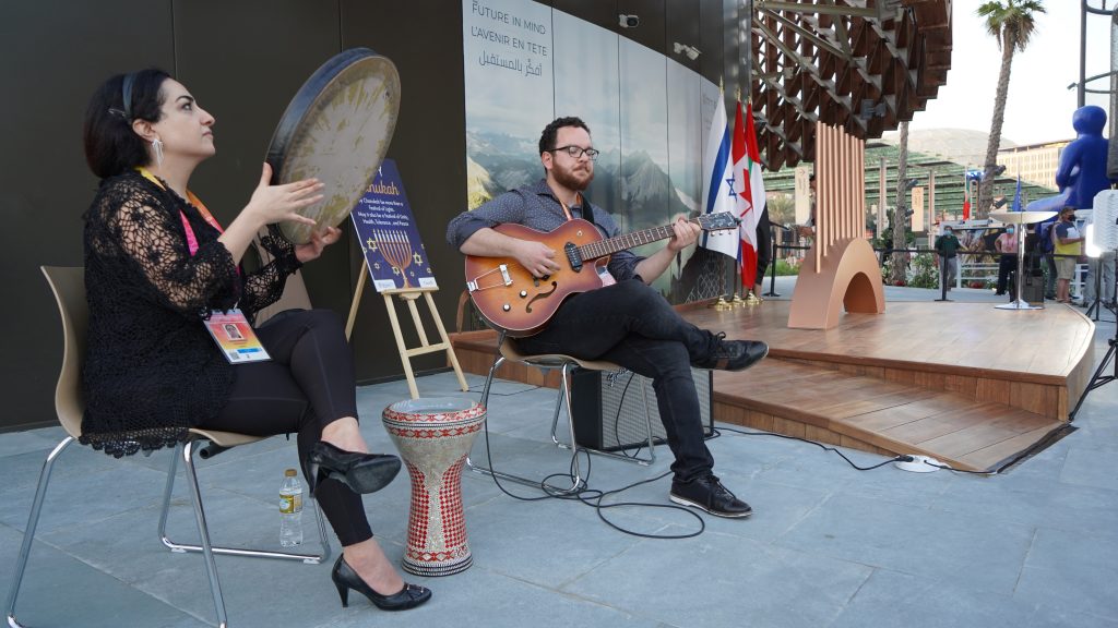 Canadian artists celebrate Chanukah and UAE Golden Jubilee at Israel Pavilion-Emirates News Agency