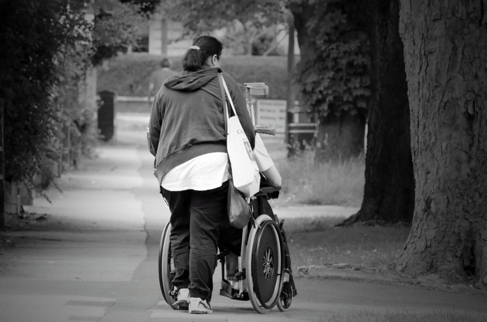 Disable person on wheelchair/Pixabay