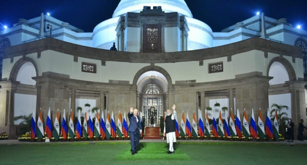 Prime Minister Narendra Modi and Russian President/Narendra Modi official Facebook page