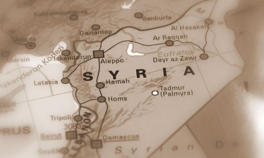 Map of Syria