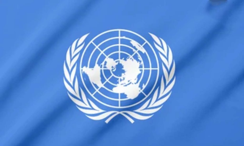 United Nations flag