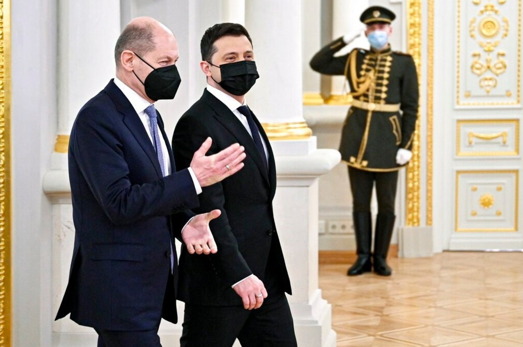 Volodymyr Zelensky and Olaf Scholz/( File photo: Facebook)