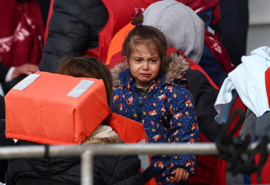 Over 300 people crossed English Channel in small boats to reach Britain