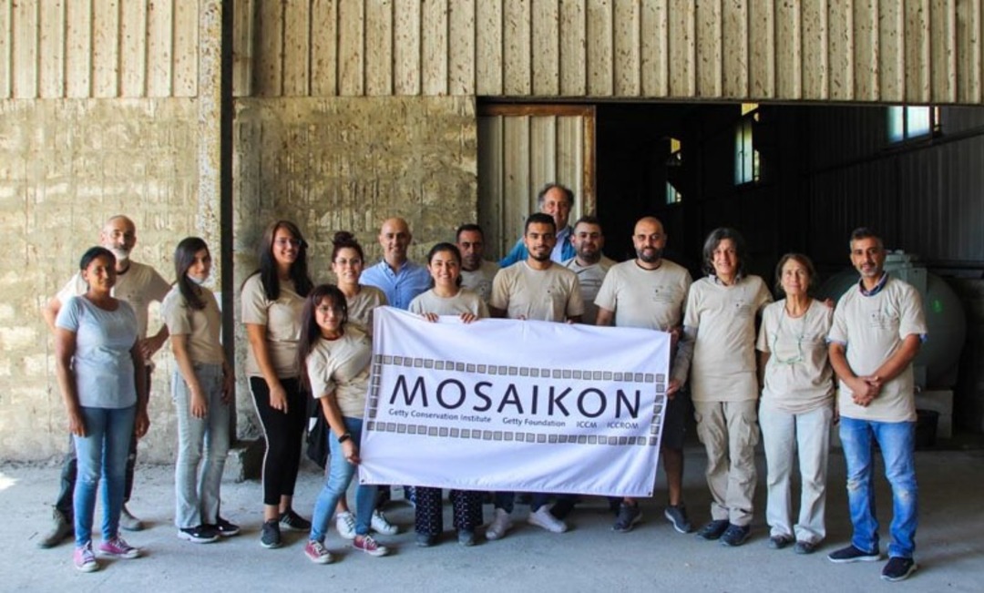 Mosaic Conservation Course in Lebanon Concludes