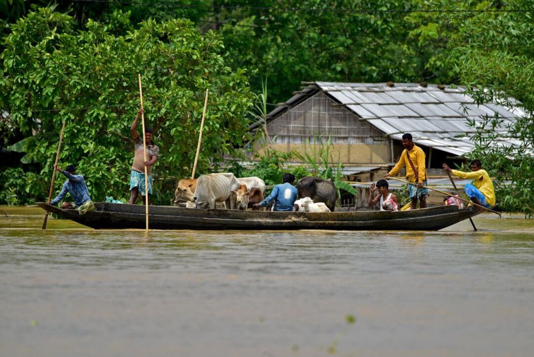 Three pregnant Indian women rescued from forest amid Kerala rains