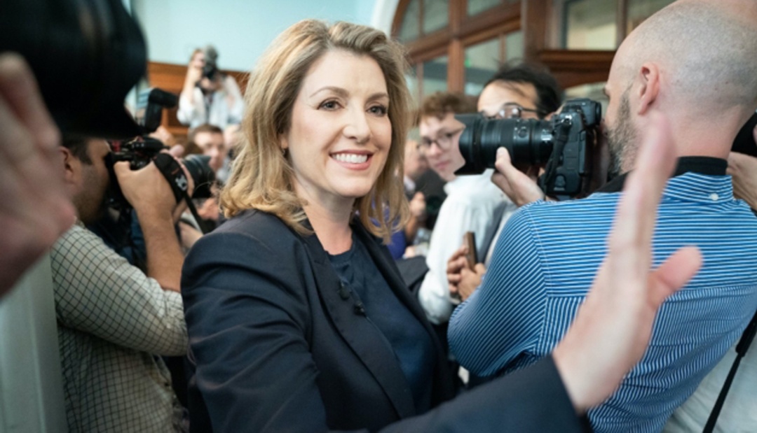 UK leadership contender Mordaunt 