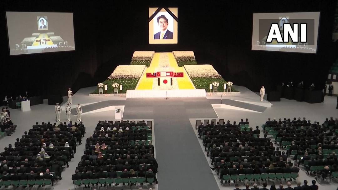 With flowers and a gun salute, Japan bids farewell to slain Abe at state funeral