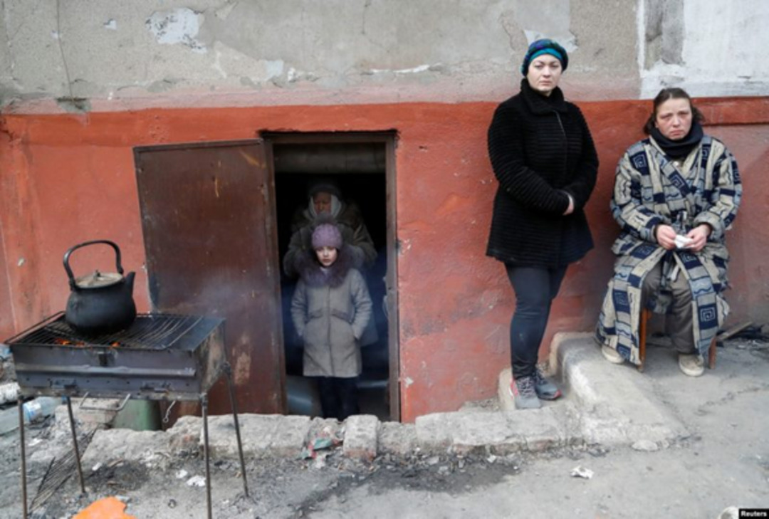 A convoy of Ukrainian buses set out for the southern port city of Mariupol on Thursday 31-03-2022 to try to deliver humanitarian supplies and bring out trapped civilians (File photo: Euromaidan Press)