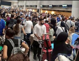 Mass Escape from Beirut International Airport