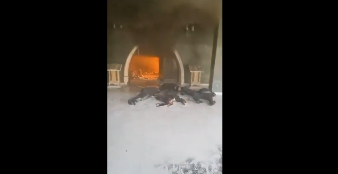 Jolani Government's Information Ministry Claims Religious Shrine Burning in Aleppo is Old Footage